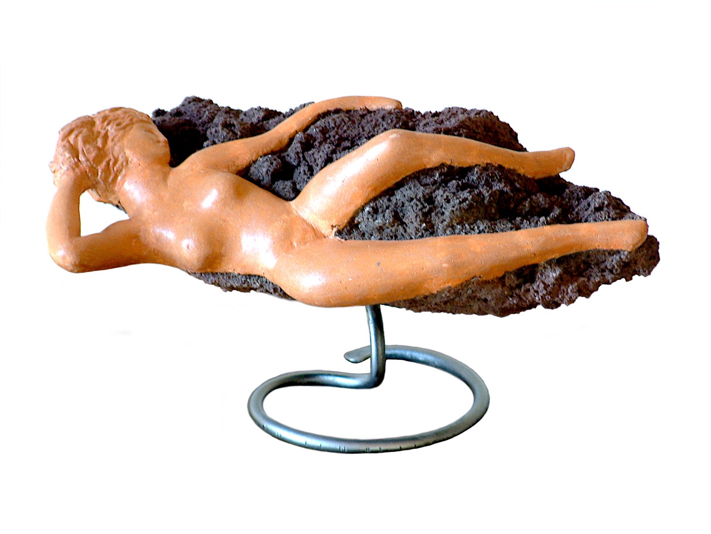 Ragazza che prende il sole